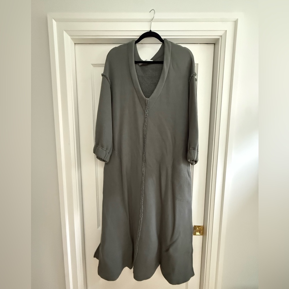 Free People Beach Green Maxi Dress